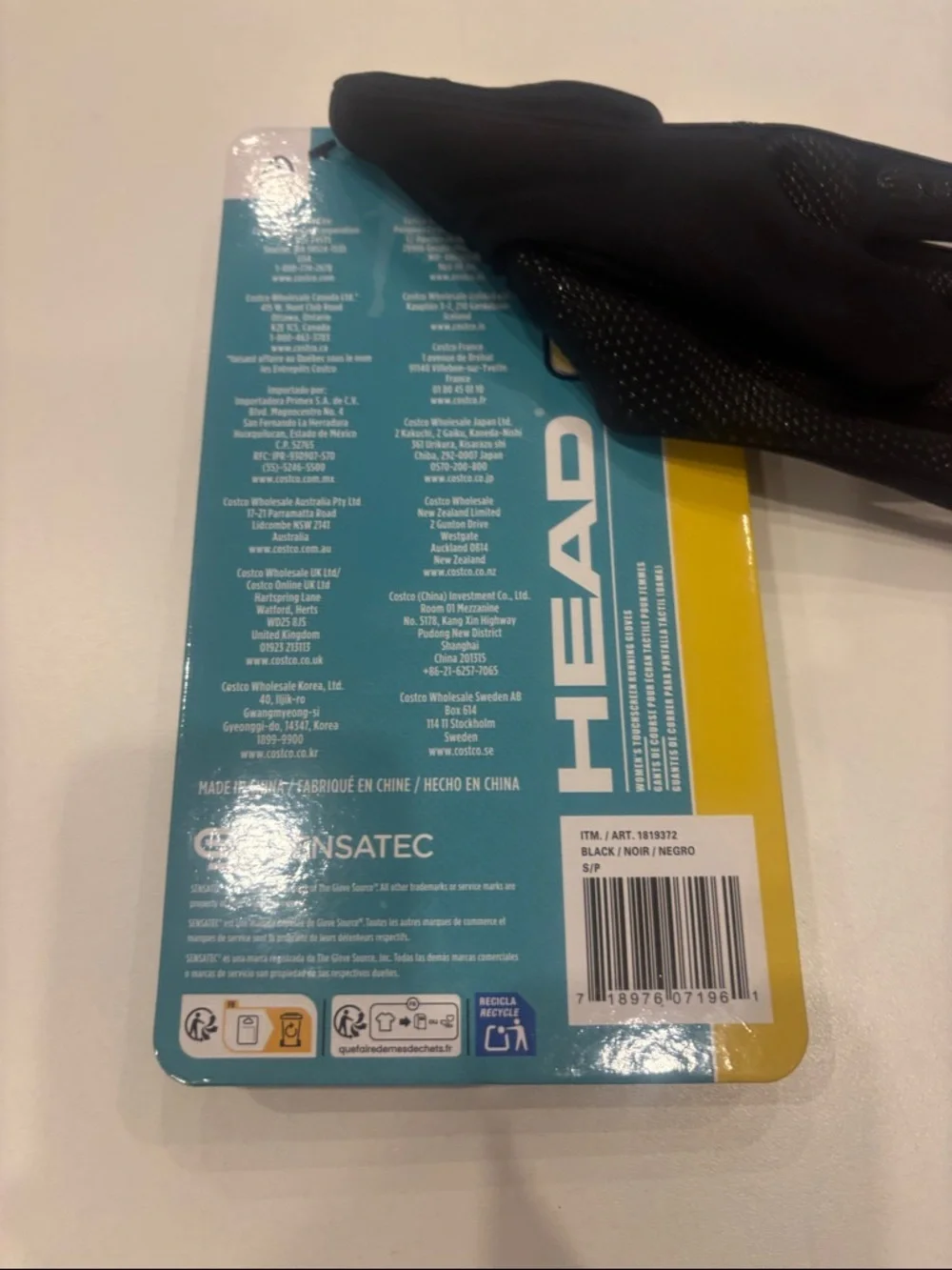 Head warm black